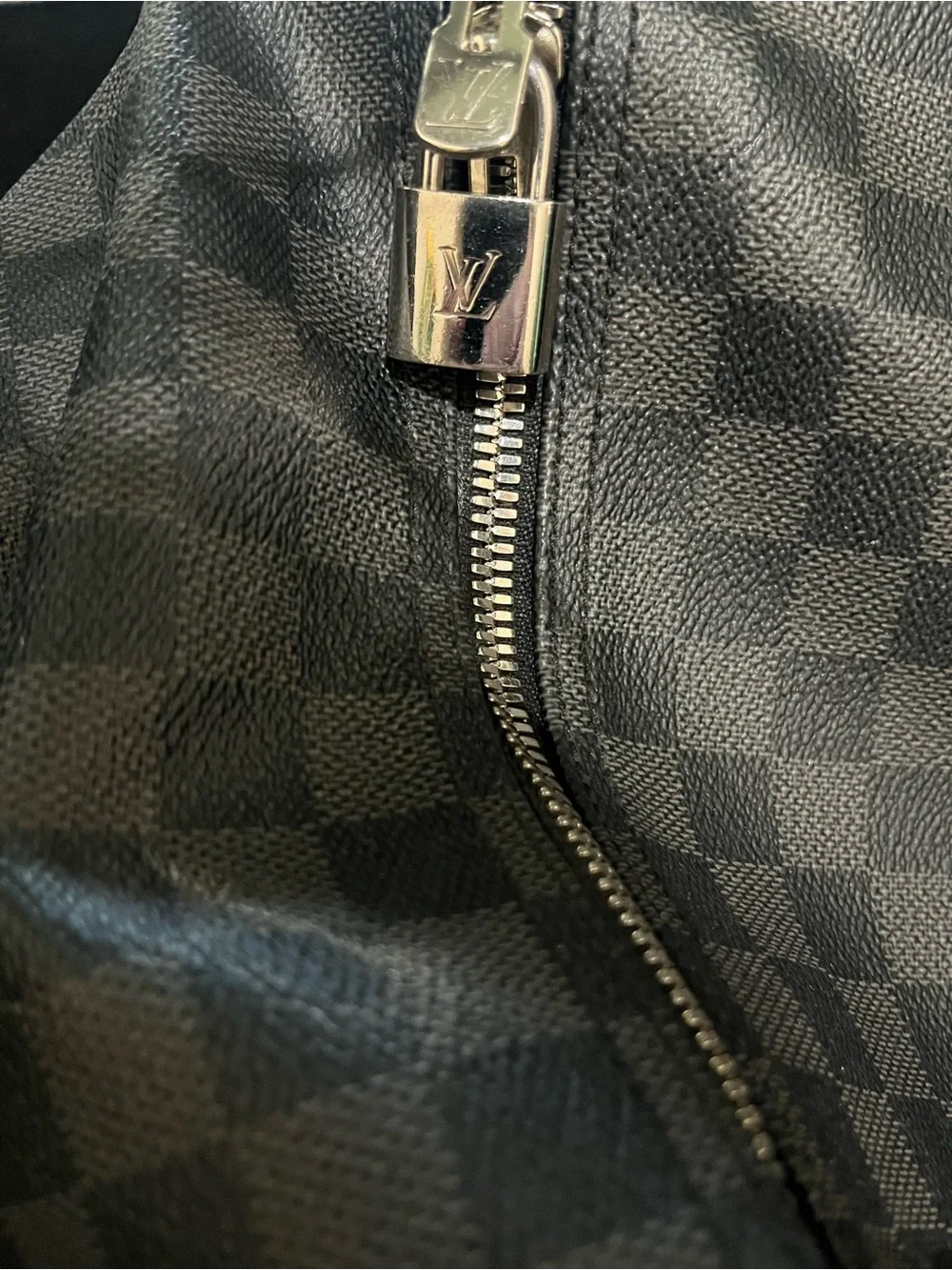 Louis Vuitton Keepall Bandouliére 55 - Damier Graphite Canvas
